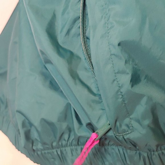 Vintage 90s Nascar Est.1947 Mens S Medium Jacket Windbreaker Purple Hooded Zip - Picture 6 of 12